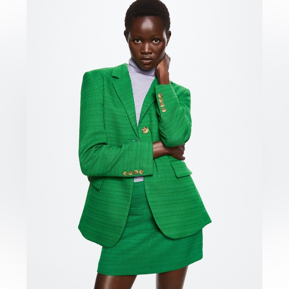 Green Women's Blazer